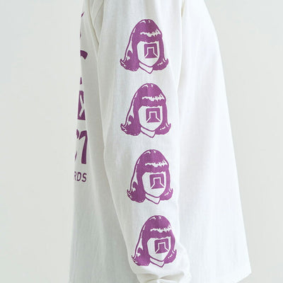 NANGA×TACOMA FUJI RECORDS ナンガ×タコマフジレコード BIGFOOT SURVEY PROJECT LOGO L/S TEE ビッグフットサーベイプロジェクトロゴロングスリーブティー