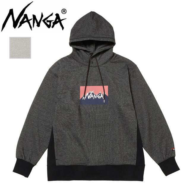 NANGA×Jerry Ukai ナンガ×ジェリーウカイ ECO HYBRID NANGA LOGO HOODIE エコハイブリッドナンガロゴフーディー