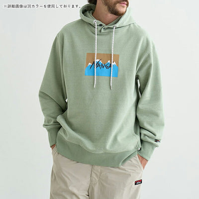 NANGA×Jerry Ukai ナンガ×ジェリーウカイ ECO HYBRID NANGA LOGO HOODIE エコハイブリッドナンガロゴフーディー