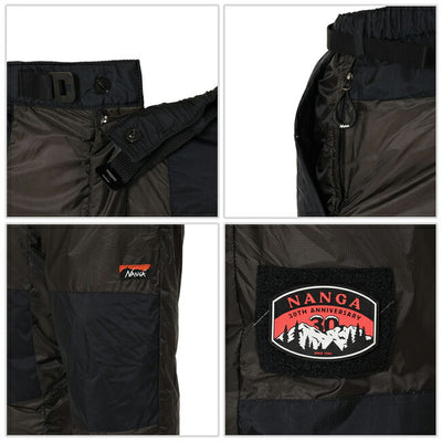 NANGA ナンガ 30TH ANNIVERSARY AURORA TEX COMBI DOWN PANTS 30周年オーロラテックスコンビダウンパンツ