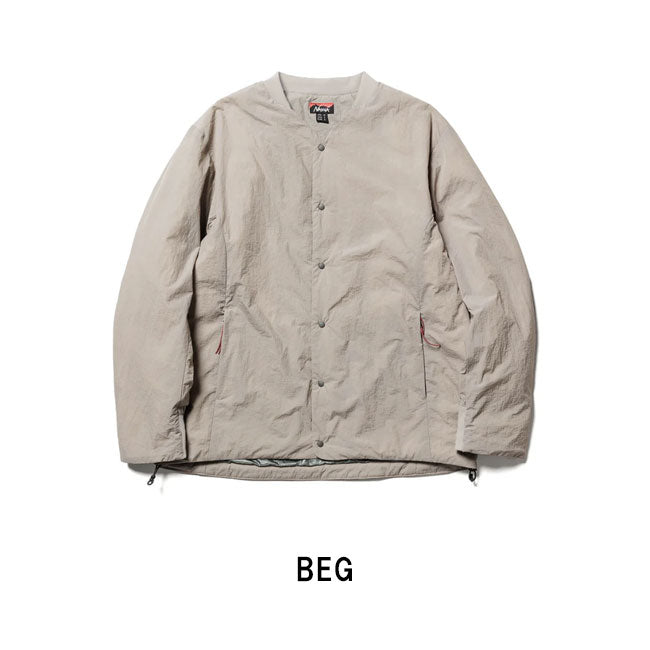 NANGA ナンガ NO COLLAR SOFT DOWN CARDIGAN ノーカラーソフトダウンカーディガン