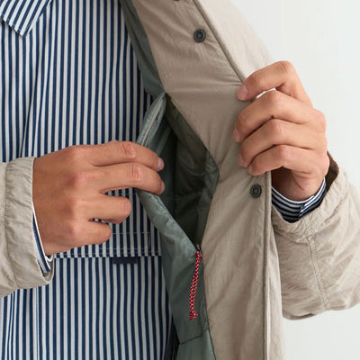 NANGA ナンガ RIB COLLAR SOFT DOWN COAT リブカラーソフトダウンコート