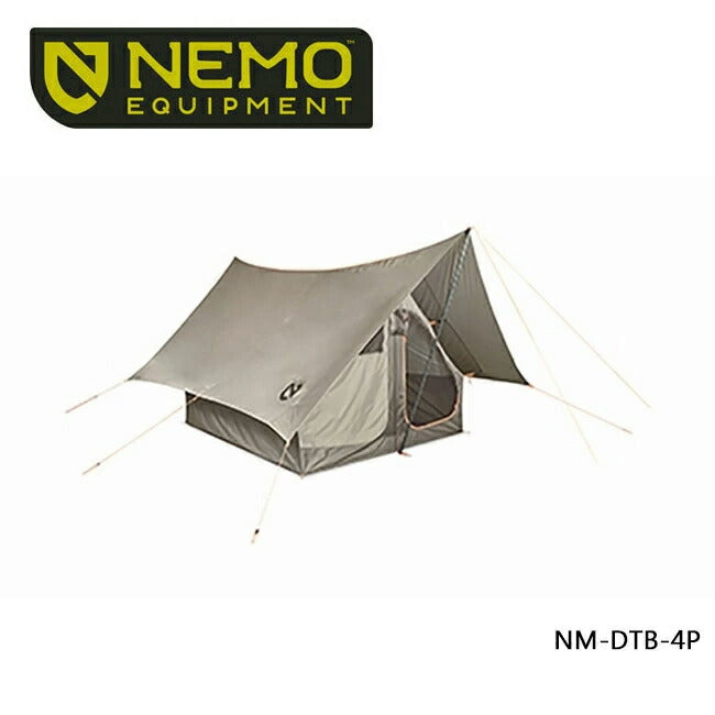 NEMO Equipment ニーモ・イクイップメント テント DARK TIMBER 4P ダークティンバー 4P NM-DTB-4P
