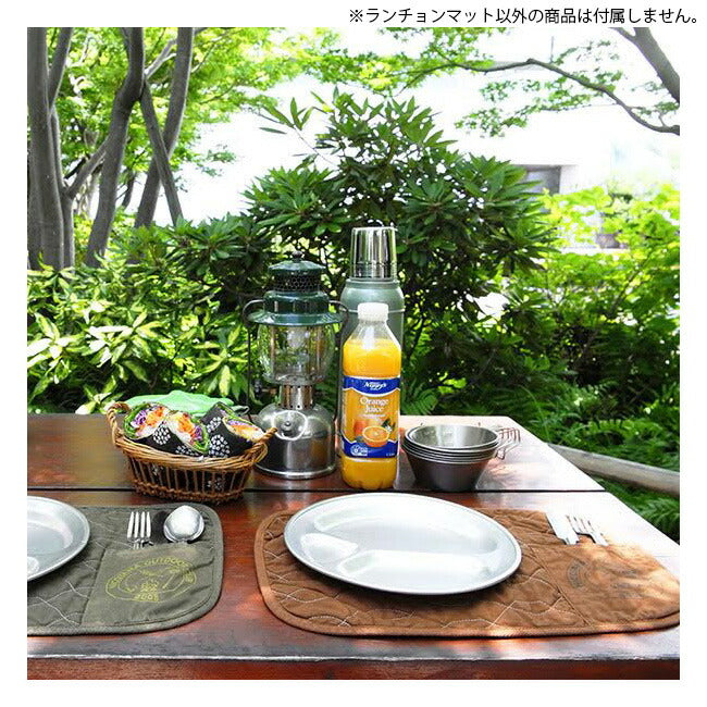 NICOTAMA OUTDOOR CLUB ニコタマアウトドアクラブ LUNCHEON MAT ランチョンマット