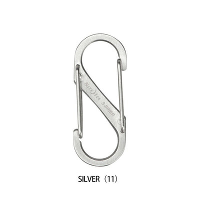 NITE-IZE ナイトアイズ S-BINER ステンレススチール No1 エスビナーSB1-2PK-01/SB1-2PK-11/SB1-2PK-07