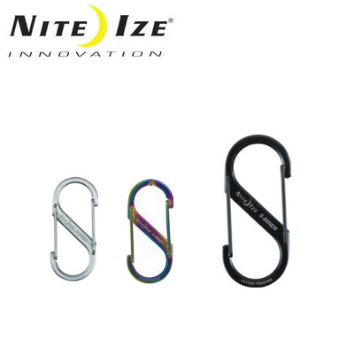 NITE-IZE ナイトアイズ S-BINER ステンレススチール No2 エスビナー SB2-03-01/SB2-03-11/SB2-03-07