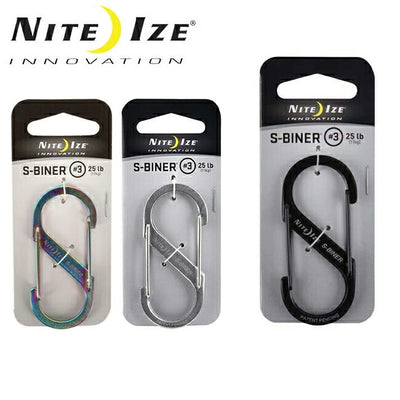 NITE-IZE ナイトアイズ S-BINER STAINLESS No3 エスビナーステンレス SB3-03