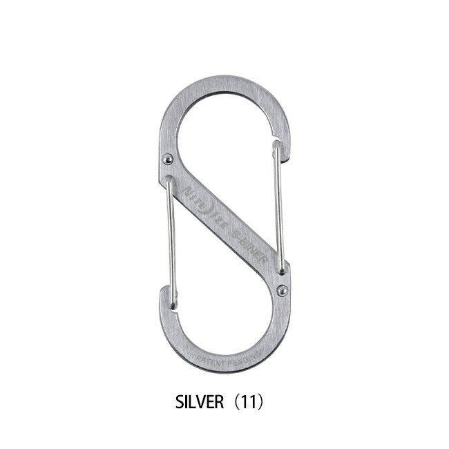 NITE-IZE ナイトアイズ S-BINER ステンレススチール No4 エスビナー SB4-03-01/SB4-03-11/SB4-03-07