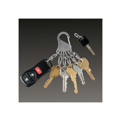 NITE-IZE ナイトアイズ S-BINER KEYRACK LOCKER エスビナーキーラックロッカー SILVER/KLK-11-R3