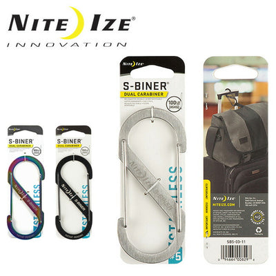 NITE-IZE ナイトアイズ S-BINER #5 エスビナー SB5-03-11/SB5-03-01/SB5-03-07