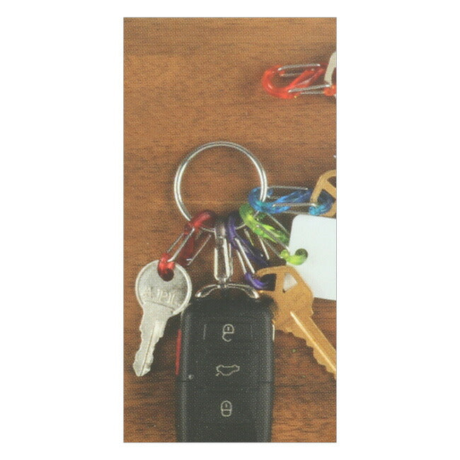 NITE-IZE ナイトアイズ KEYRING S-BINER キーリングエスビナー シルバー KRG2-11-R3