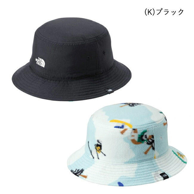 THE NORTH FACE ザ・ノース・フェイス Kids' Reversible Fleece Bucket Hat キッズリバーシブルフリースバケットハット NNJ42407