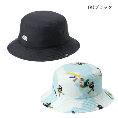 THE NORTH FACE ザ・ノース・フェイス Kids' Reversible Fleece Bucket Hat キッズリバーシブルフリースバケットハット NNJ42407
