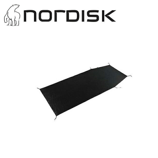 NORDISK ノルディスク FootPrint Reisa 6（レイサ 6専用フットプリント) テント フットプリント シート Black