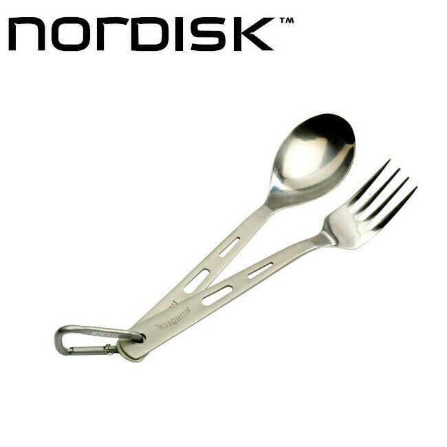 ノルディスク チタン カトラリー 2セット分 NORDISK - NORDISK ノルディスク カトラリーセット Titan Cutlery 2pc