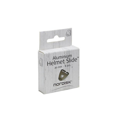 NORDISK ノルディスク Aluminium Helmet Slide 20mm 8pcs アルミヘルメットスライド mud grey 119066