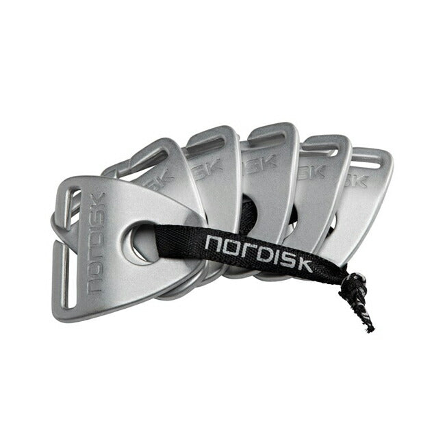 NORDISK ノルディスク Aluminium Helmet Slide 25mm 6pcs アルミヘルメットスライド aluminium 119067