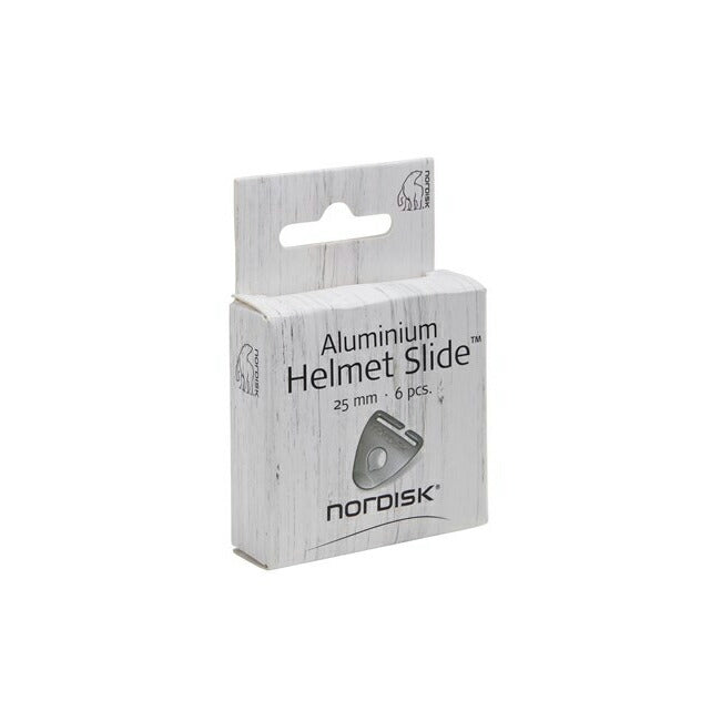 NORDISK ノルディスク Aluminium Helmet Slide 25mm 6pcs アルミヘルメットスライド aluminium 119067