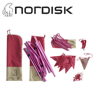 NORDISK ノルディスク Ydun Mini Colour Pack（Cherry）テント 部品セット 148053