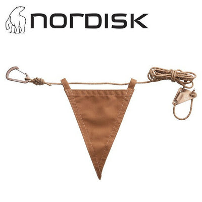 NORDISK ノルディスク Guy Ropes 2.5mm, length 1.8m (10 Pieces)　Chocolate 148075