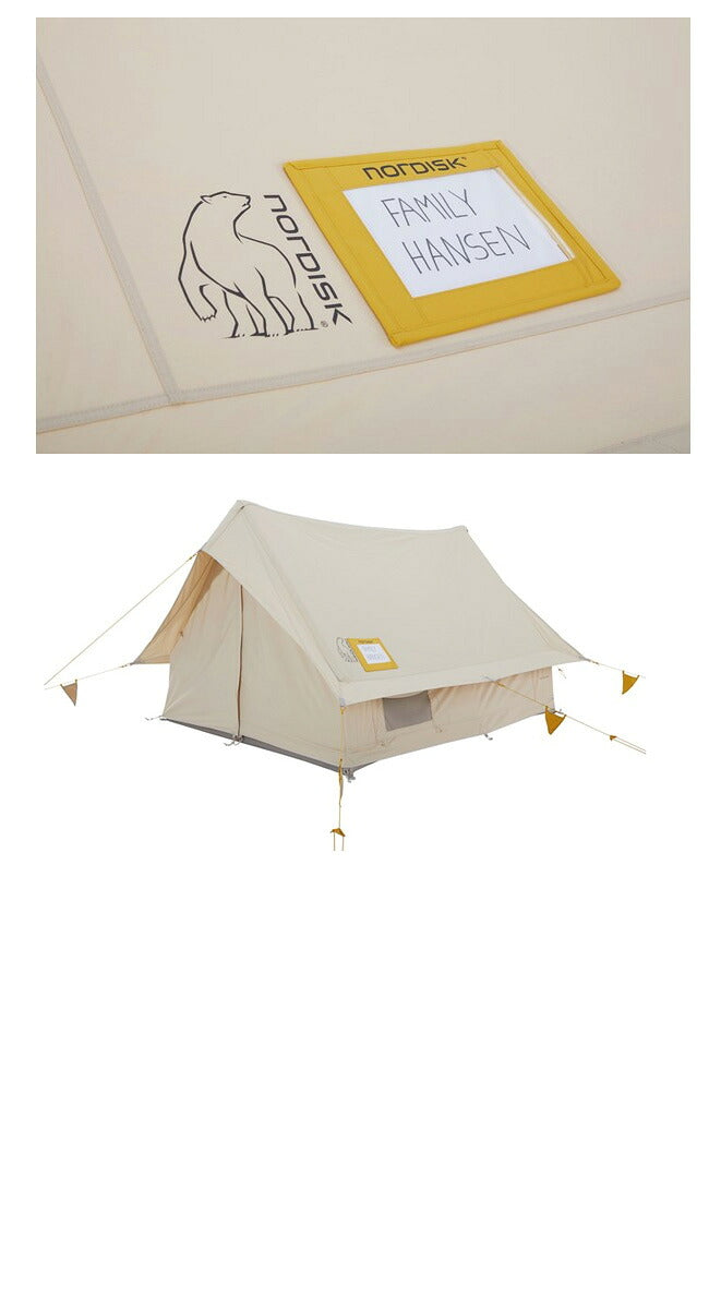 NORDISK ノルディスク Name Boards (2 Pieces)　Mustard 148089
