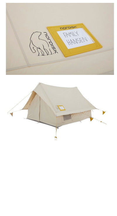NORDISK ノルディスク Name Boards (2 Pieces)　Mustard 148089