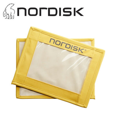 NORDISK ノルディスク Name Boards (2 Pieces)　Mustard 148089