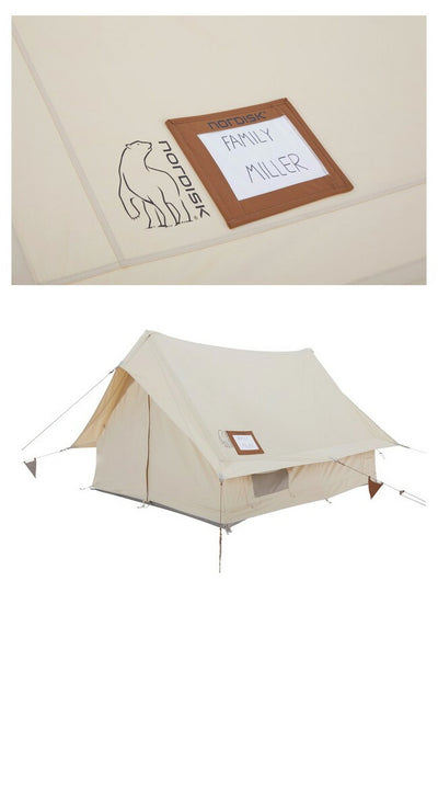 NORDISK ノルディスク Name Boards (2 Pieces)　Chocolate 148091