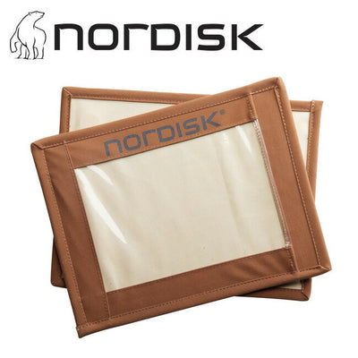 NORDISK ノルディスク Name Boards (2 Pieces)　Chocolate 148091