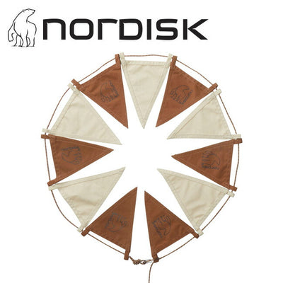 NORDISK ノルディスク Flag Lines (2 Pieces)　Chocolate 148094
