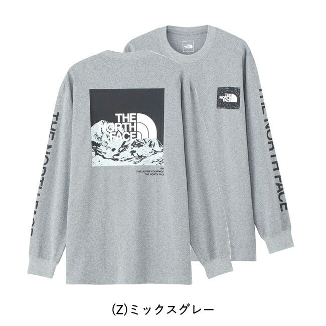 THE NORTH FACE ザ・ノース・フェイス L/S Sleeve Graphic Tee ロングスリーブスリーブグラフィックティー NT32438