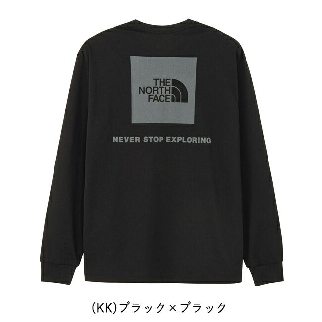 THE NORTH FACE ザ・ノース・フェイス L/S Back Square Logo Tee ロングスリーブバックスクエアロゴティー NT32442