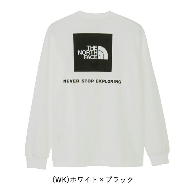 THE NORTH FACE ザ・ノース・フェイス L/S Back Square Logo Tee ロングスリーブバックスクエアロゴティー NT32442