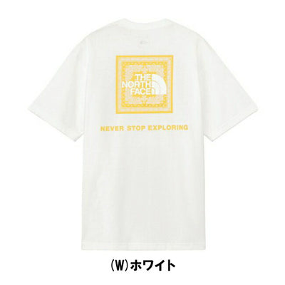 THE NORTH FACE ザ・ノース・フェイス S/S Bandana Square Logo Tee ショートスリーブバンダナスクエアロゴティー NT32446