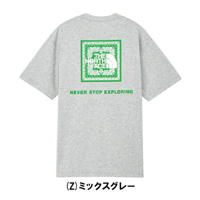 THE NORTH FACE ザ・ノース・フェイス S/S Bandana Square Logo Tee ショートスリーブバンダナスクエアロゴティー NT32446