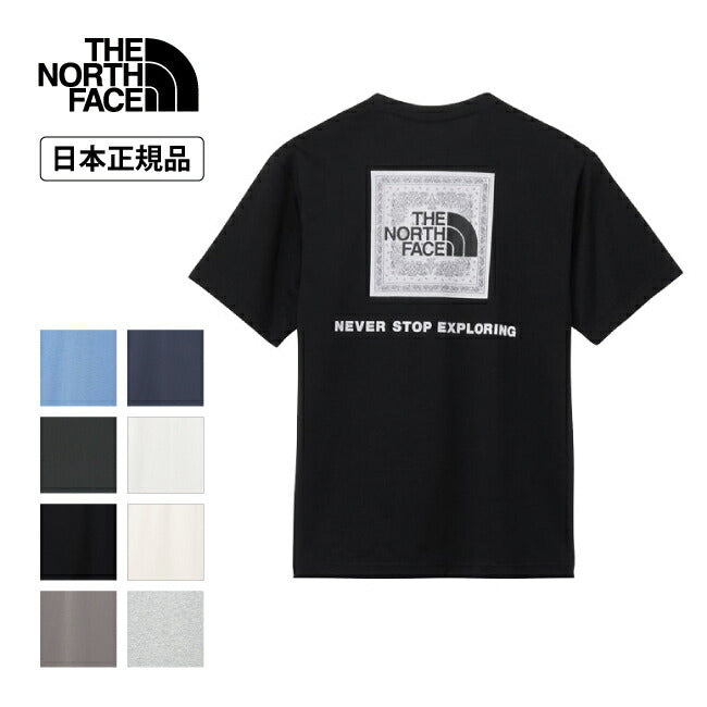 THE NORTH FACE ザ・ノース・フェイス S/S Bandana Square Logo Tee ショートスリーブバンダナスクエアロゴティー NT32446