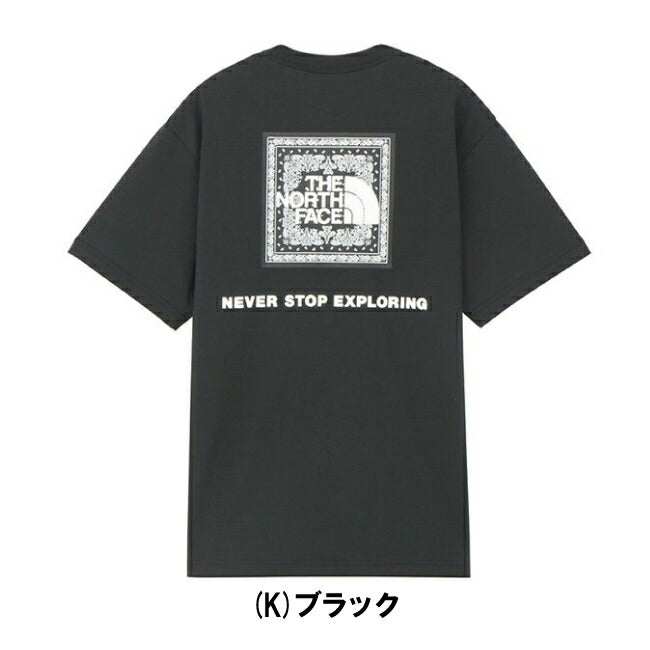 THE NORTH FACE ザ・ノース・フェイス S/S Bandana Square Logo Tee ショートスリーブバンダナスクエアロゴティー NT32446