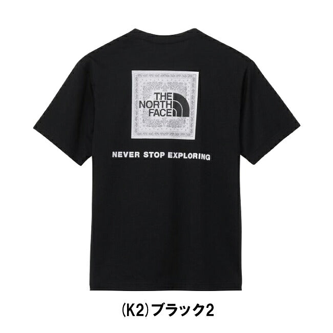 THE NORTH FACE ザ・ノース・フェイス S/S Bandana Square Logo Tee ショートスリーブバンダナスクエアロゴティー NT32446