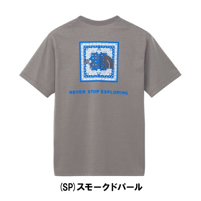 THE NORTH FACE ザ・ノース・フェイス S/S Bandana Square Logo Tee ショートスリーブバンダナスクエアロゴティー NT32446