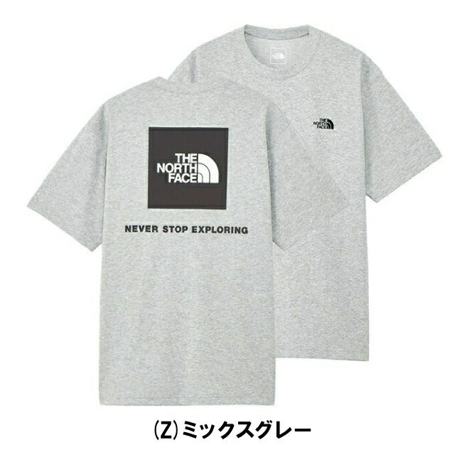 THE NORTH FACE ザ・ノース・フェイス S/S Back Square Logo Tee ショートスリーブバックスクエアーロゴティー NT32447