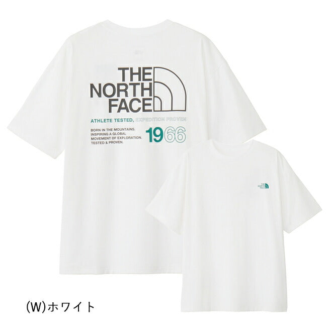 THE NORTH FACE ザ・ノース・フェイス S/S ES 66 Logo Wide Tee ショートスリーブイーエス66ロゴワイドティー NT32597