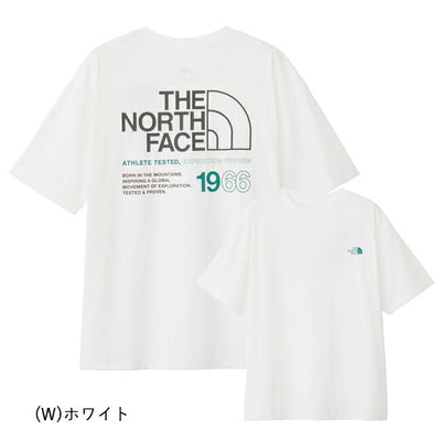 THE NORTH FACE ザ・ノース・フェイス S/S ES 66 Logo Wide Tee ショートスリーブイーエス66ロゴワイドティー NT32597