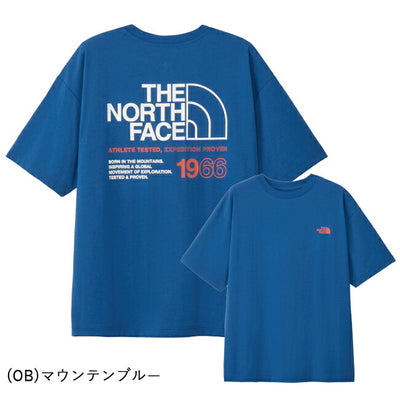 THE NORTH FACE ザ・ノース・フェイス S/S ES 66 Logo Wide Tee ショートスリーブイーエス66ロゴワイドティー NT32597