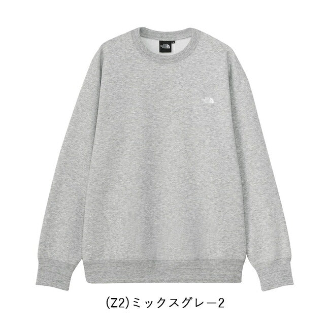 THE NORTH FACE ザ・ノース・フェイス Small Logo Heather Sweat Crew スモールロゴヘザースウェットクルー NT62337