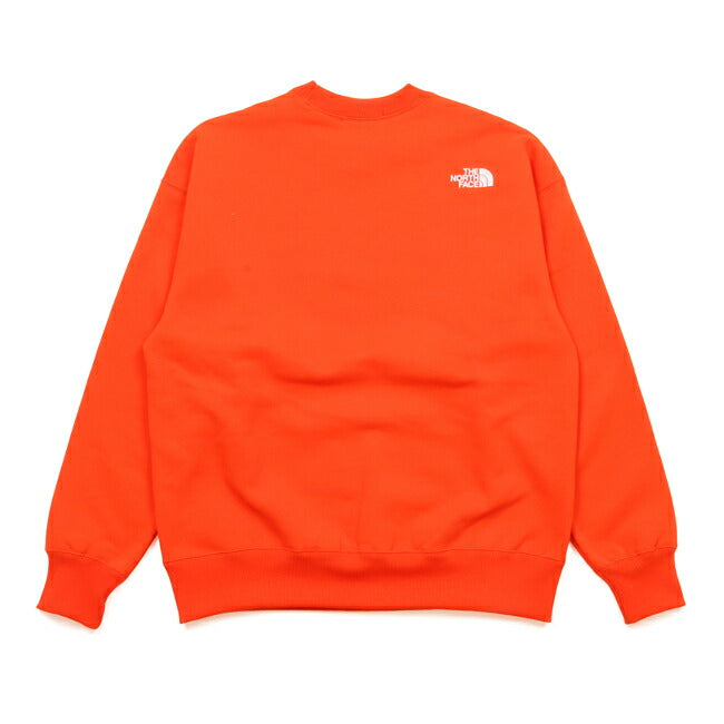 オレンジ クルーネック トレーナー THE NORTH FACE ザ・ノース・フェイス Zoo Picker Crew ズーピッカー