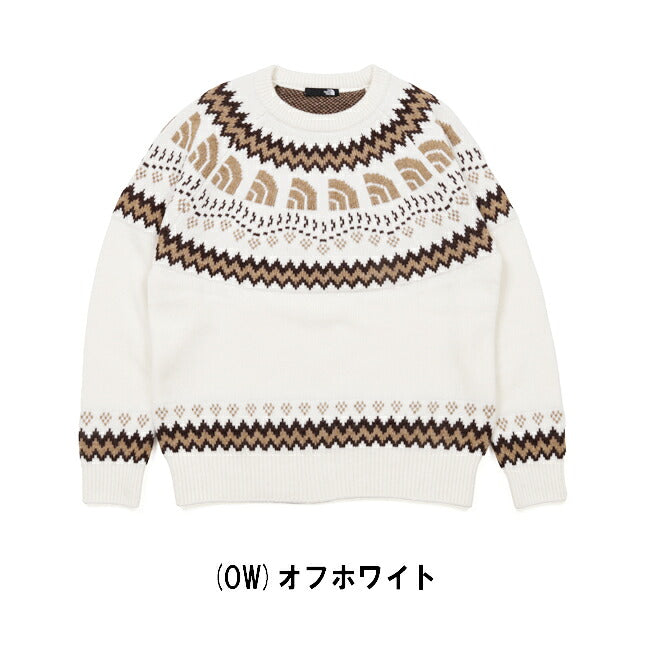 THE NORTH FACE ザ・ノース・フェイス Half Dome Nordic Sweater ハーフドームノルディックセーター NT92430