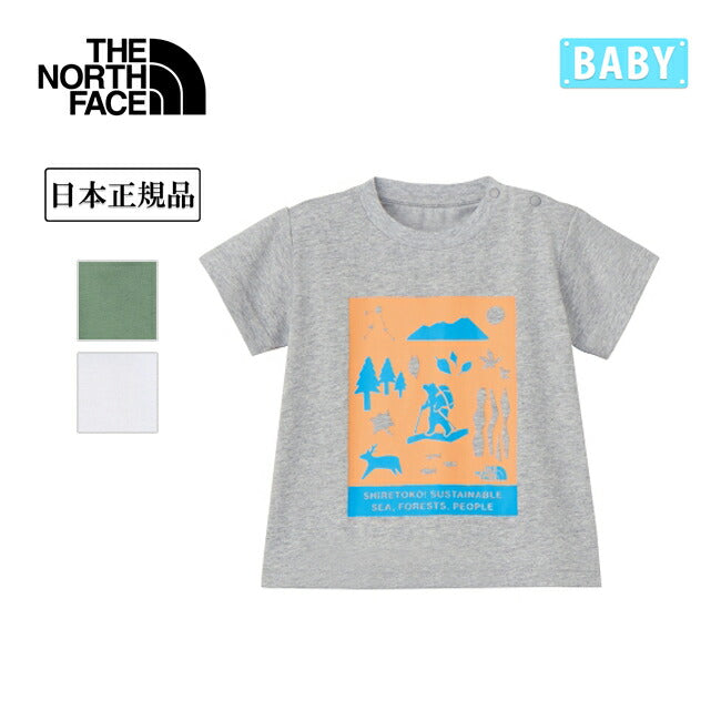 THE NORTH FACE ザ・ノース・フェイス B S/S Shiretoko Toko Tee ベビーショートスリーブシレトコトコティー NTB32534ST