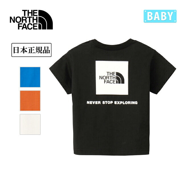 THE NORTH FACE ザ・ノース・フェイス B S/S Back Square Logo Tee ベビーショートスリーブバックスクエアロゴティー NTB32538