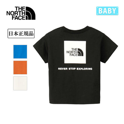 THE NORTH FACE ザ・ノース・フェイス B S/S Back Square Logo Tee ベビーショートスリーブバックスクエアロゴティー NTB32538