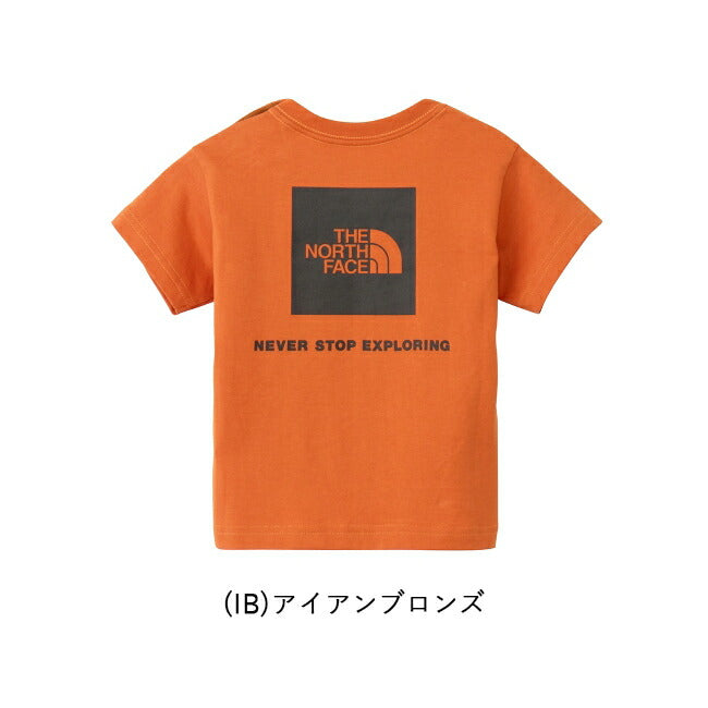 THE NORTH FACE ザ・ノース・フェイス B S/S Back Square Logo Tee ベビーショートスリーブバックスクエアロゴティー NTB32538